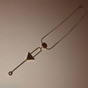 Gold and silver Necklace